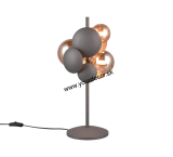 Stolná lampa BUBBLE antracit 3/G9, H50cm